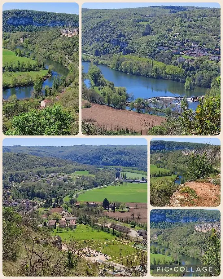 A Deux Pas De St Cirq Lapopie , Gite Des Murets De L'Isa Esclauzels France